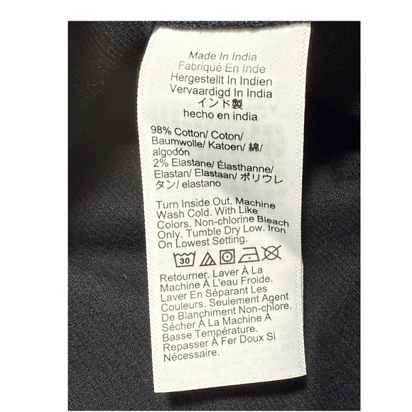 Kids Crewcuts Black Corduroy A-Line Button Front Mini Skirt Size 12 NWT - Picture 4 of 4